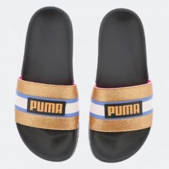 Γυναικεία Puma Leadcat Ftr '90S Pop Women's Slides Puma Black-Vibrant Orange-Palace Blue
