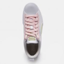 Puma Mayze Leather Pop Γυναικεία Παπούτσια Puma White-Arctic Ice -Γυναικεία Παπούτσια Κατάστημα puma mayze lth pop wns 4