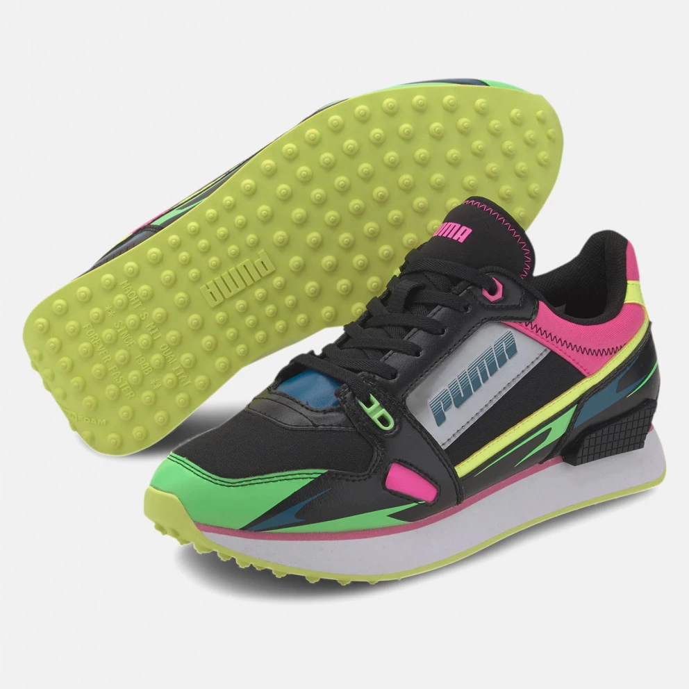 Puma Mile Rider Sunny Gatawa Γυναικεία Παπούτσια Puma Black-Elektro Green 8 Puma Mile Rider Sunny Gatawa Γυναικεία Παπούτσια Puma Black-Elektro Green - Image 6