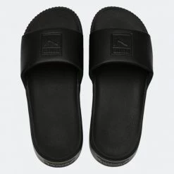 Γυναικεία Puma Platform Slides - Γυναικείες Παντόφλες PUMA BLACK-PUMA BLACK