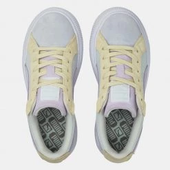 Puma Suede Mayu Raw Γυναικεία Παπούτσια Ice Flow-Puma White-Nimbus Cloud -Γυναικεία Παπούτσια Κατάστημα puma suede mayu raw wns 3