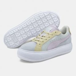 Puma Suede Mayu Raw Γυναικεία Παπούτσια Ice Flow-Puma White-Nimbus Cloud -Γυναικεία Παπούτσια Κατάστημα puma suede mayu raw wns 4