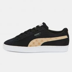 Ανδρικά Puma Suede T7 Γυναικεία Παπούτσια Puma Black-Light Sand-Puma White