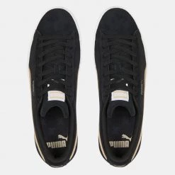 Ανδρικά Puma Suede T7 Γυναικεία Παπούτσια Puma Black-Light Sand-Puma White -Γυναικεία Παπούτσια Κατάστημα puma suede t7 3