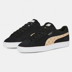Ανδρικά Puma Suede T7 Γυναικεία Παπούτσια Puma Black-Light Sand-Puma White -Γυναικεία Παπούτσια Κατάστημα puma suede t7 4