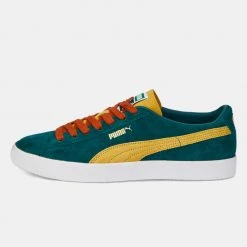 Γυναικεία Puma Suede VTG Teams Ανδρικά Παπούτσια Varsity Green-Mustard Seed-Tangerine