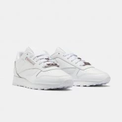 Reebok Classics Classic Leather Γυναικεία Παπούτσια FTWWHT/QUAMET/FTWWHT -Γυναικεία Παπούτσια Κατάστημα reebok classics classic leather 12