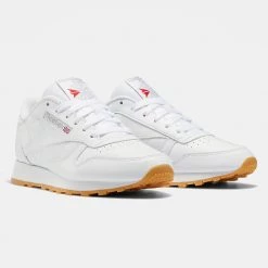 Reebok Classics Classic Leather Γυναικεία Παπούτσια FTWWHT/PUGRY3/RBKG03 -Γυναικεία Παπούτσια Κατάστημα reebok classics classic leather 4