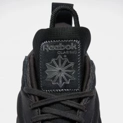 Reebok Classics X Cardi B CL Γυναικεία Παπούτσια CBLACK/CBLACK/PURGRY -Γυναικεία Παπούτσια Κατάστημα reebok classics classic leather cardi v2 14