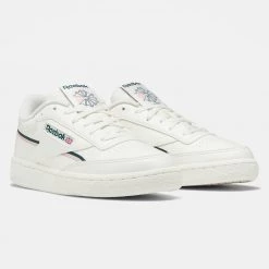 Reebok Classics Club C 85 Vegan Γυναικεία Παπούτσια CHALK/PNKGLW/FORGRN -Γυναικεία Παπούτσια Κατάστημα reebok classics club c 85 vegan 4