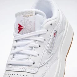 Reebok Classics Club C Double Γυναικεία Παπούτσια WHITE/RBKG07/WHITE 18 Reebok Classics Club C Double Γυναικεία Παπούτσια WHITE/RBKG07/WHITE -Γυναικεία Παπούτσια Κατάστημα reebok classics club c double 15