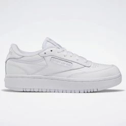 Reebok Classics Club C Double Γυναικεία Παπούτσια FTWWHT/FTWWHT/CDGRY2