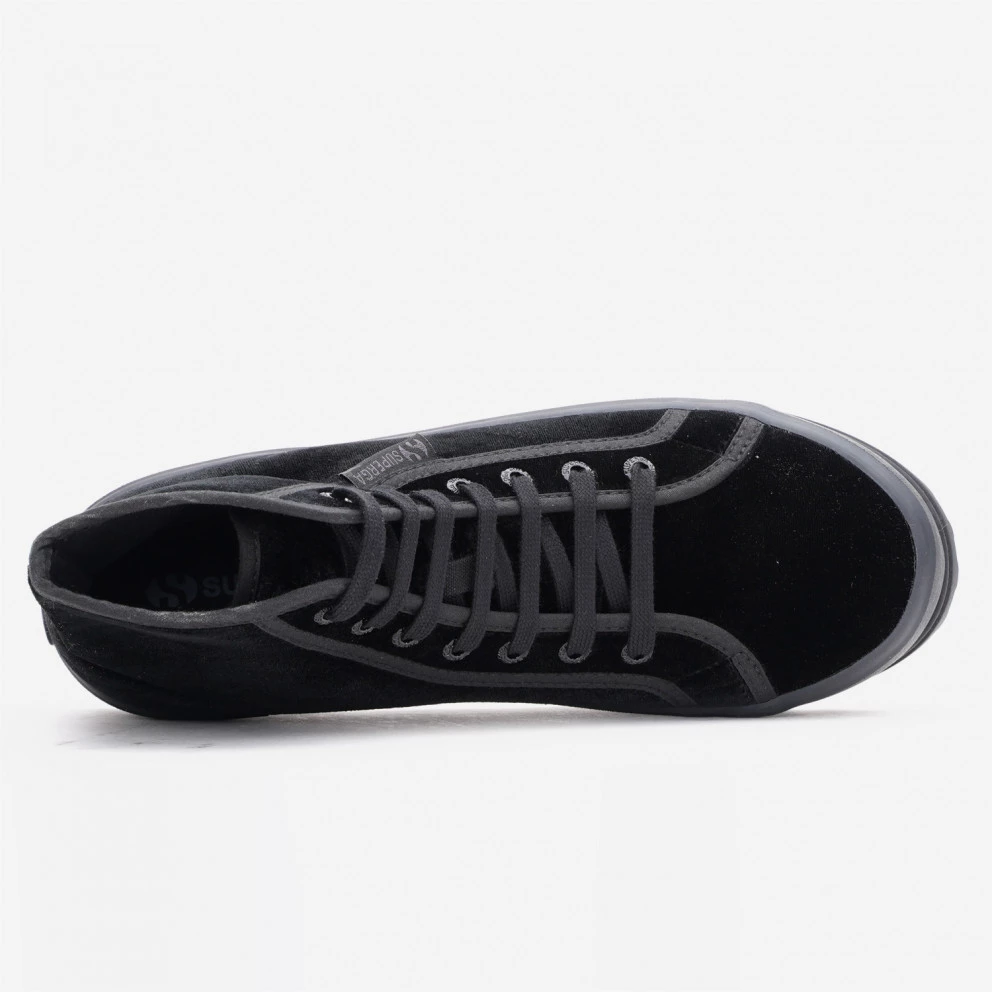 Superga 2341 Alpina Velvet Γυναικεία Μποτάκια TOTAL BLACK 5 Superga 2341 Alpina Velvet Γυναικεία Μποτάκια TOTAL BLACK - Image 3
