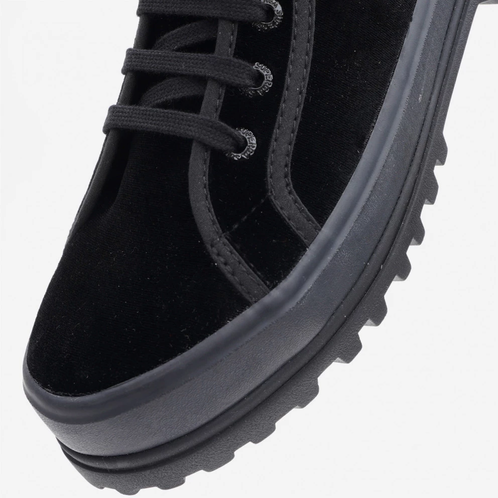 Superga 2341 Alpina Velvet Γυναικεία Μποτάκια TOTAL BLACK 8 Superga 2341 Alpina Velvet Γυναικεία Μποτάκια TOTAL BLACK - Image 6