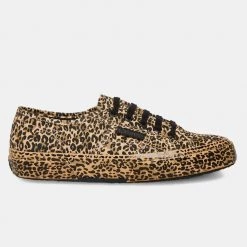 Superga 2750 Micro Leopard Γυναικεία Παπούτσια Micro Leopard-Black