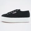 Superga 2790 3D Lettering Γυναικεία Sneakers Black -Γυναικεία Παπούτσια Κατάστημα superga 2790 3d lettering