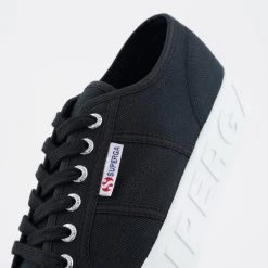 Superga 2790 3D Lettering Γυναικεία Sneakers Black -Γυναικεία Παπούτσια Κατάστημα superga 2790 3d lettering 5