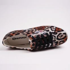 Γυναικεία Superga 2790 Platform Velvet Sneakers Leopard-Brown Black -Γυναικεία Παπούτσια Κατάστημα superga 2790 fanvelvetw 2