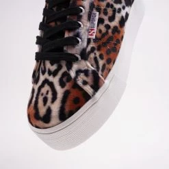 Γυναικεία Superga 2790 Platform Velvet Sneakers Leopard-Brown Black -Γυναικεία Παπούτσια Κατάστημα superga 2790 fanvelvetw 6