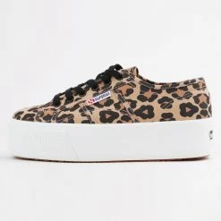 Superga 2790 Γυναικεία Platform Παπούτσια Big Classic Leopard