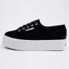 Superga 2790 Velvetjpw Γυναικεία Παπούτσια Black-FWhite -Γυναικεία Παπούτσια Κατάστημα superga 2790 velvetjpw