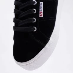 Superga 2790 Velvetjpw Γυναικεία Παπούτσια Black-FWhite -Γυναικεία Παπούτσια Κατάστημα superga 2790 velvetjpw 6