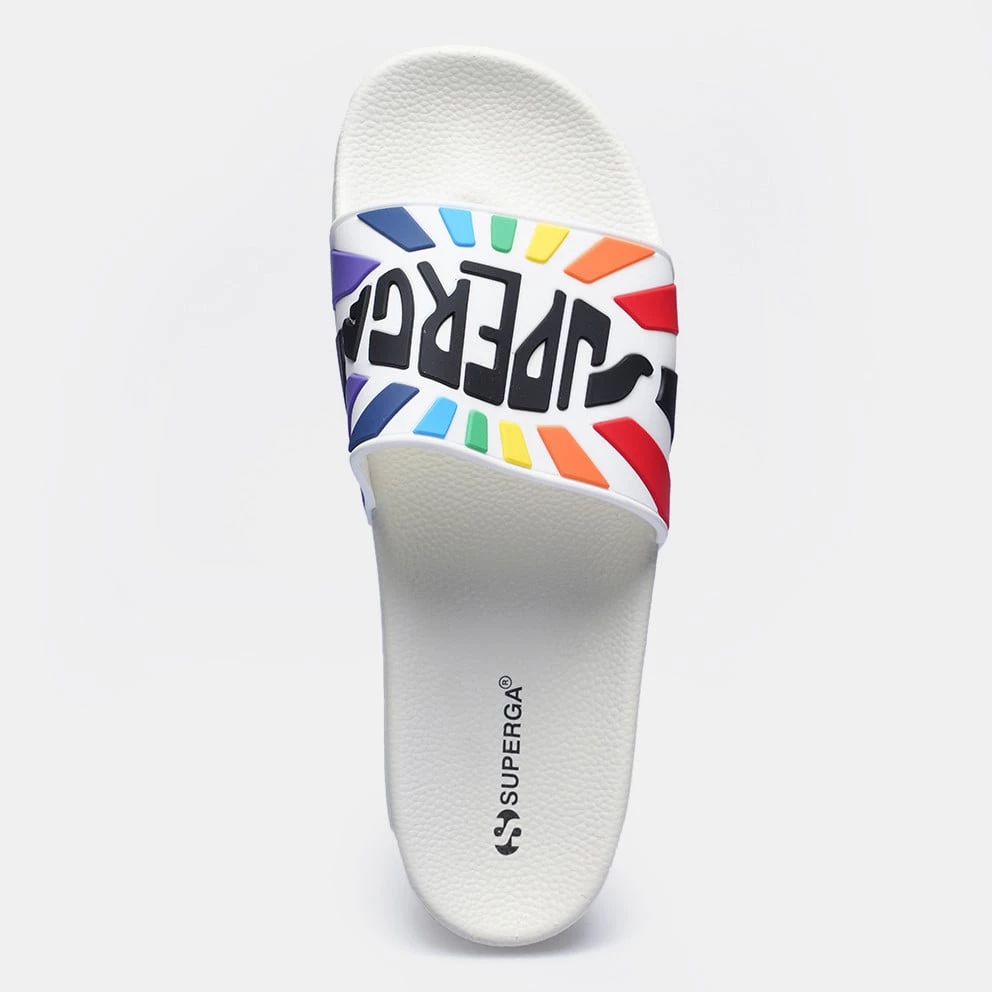 Γυναικεία Superga Logo Unisex Slides White Multicolor 8 Γυναικεία Superga Logo Unisex Slides White Multicolor - Image 6