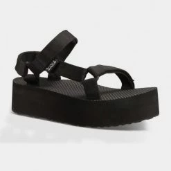 Teva Flatform Universal Mettalic Γυναικεία Σανδάλια BLACK -Γυναικεία Παπούτσια Κατάστημα teva flatform universal mettalic 2