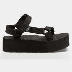 Teva Flatform Universal Mettalic Γυναικεία Σανδάλια BLACK