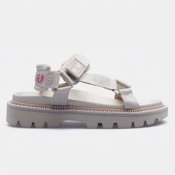 Tommy Jeans Chunky Webbing Γυναικεία Σανδάλια Savannah Sand