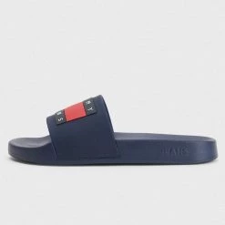 Tommy Jeans Flag Γυναικεία Pool Slides TWILIGHT NAVY