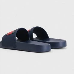 Tommy Jeans Flag Γυναικεία Pool Slides TWILIGHT NAVY -Γυναικεία Παπούτσια Κατάστημα tommy jeans flag pool slide 4