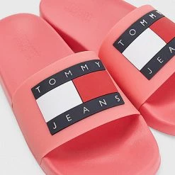 Tommy Jeans Flag Γυναικεία Pool Slides Garden Rose -Γυναικεία Παπούτσια Κατάστημα tommy jeans flag pool slide 7