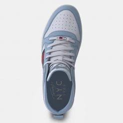 Tommy Jeans Mid Pop Γυναικεία Μπασκετικά Μποτάκια Chambray Sky -Γυναικεία Παπούτσια Κατάστημα tommy jeans jeans mid pop basket wmn 2