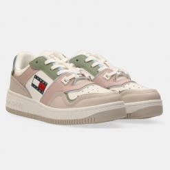 Tommy Jeans Pop Basket Γυναικεία Παπούτσια Stony Beige -Γυναικεία Παπούτσια Κατάστημα tommy jeans jeans pop basket wmn 3