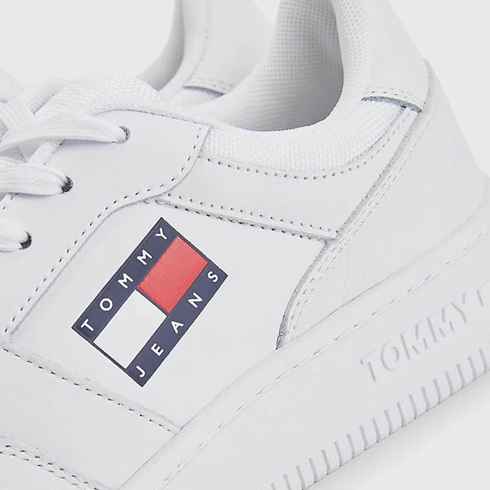 Tommy Jeans Retro Basket Γυναικεία Παπούτσια WHITE 6 Tommy Jeans Retro Basket Γυναικεία Παπούτσια WHITE - Image 4