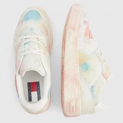 Tommy Jeans Tie Dye Basket Γυναικεία Παπούτσια Island Punch -Γυναικεία Παπούτσια Κατάστημα tommy jeans tie dye basket wmn 2