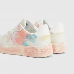 Tommy Jeans Tie Dye Basket Γυναικεία Παπούτσια Island Punch -Γυναικεία Παπούτσια Κατάστημα tommy jeans tie dye basket wmn 3