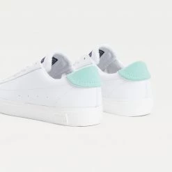 Tommy Jeans Leather Low Cut Γυναικεία Παπούτσια Clear Lagoon -Γυναικεία Παπούτσια Κατάστημα tommy jeans wmn leather low cut vulc 4