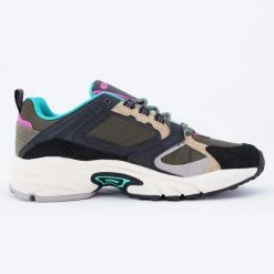 Tommy Jeans Archive Γυναικεία Παπούτσια ARMY GREEN -Γυναικεία Παπούτσια Κατάστημα tommy jeans wmns archive textile mix runner 1