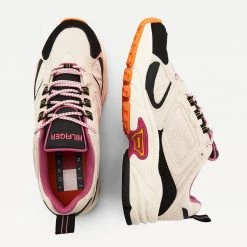 Tommy Jeans Archive Γυναικεία Παπούτσια Smooth Stone -Γυναικεία Παπούτσια Κατάστημα tommy jeans wmns archive textile mix runner 10