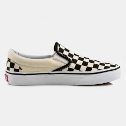 Γυναικεία Vans Classic Slip-On 'Checkerboard' Unisex Παπούτσια BLACK AND WHITE CHECKER/WHITE