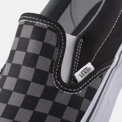 Γυναικεία Vans Classic Slip-On 'Checkerboard' Unisex Παπούτσια Black/Pewter Ch -Γυναικεία Παπούτσια Κατάστημα vans ua classic slip on 22