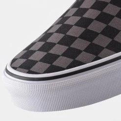 Γυναικεία Vans Classic Slip-On 'Checkerboard' Unisex Παπούτσια Black/Pewter Ch -Γυναικεία Παπούτσια Κατάστημα vans ua classic slip on 23
