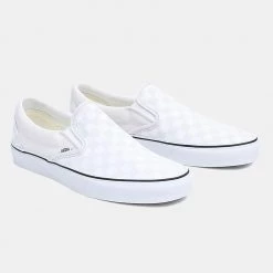 Vans Classic Slip-On 'Checkerboard' Γυναικεία Παπούτσια CLOUD -Γυναικεία Παπούτσια Κατάστημα vans ua classic slip on cthr chb 3