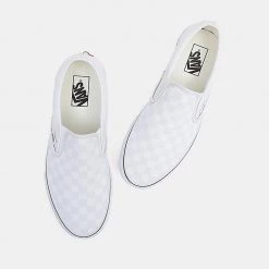 Vans Classic Slip-On 'Checkerboard' Γυναικεία Παπούτσια CLOUD -Γυναικεία Παπούτσια Κατάστημα vans ua classic slip on cthr chb 4