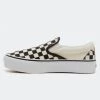 Vans Checkerboard Classic Slip-On Γυναικεία Platforms Παπούτσια Blk WhtChcke -Γυναικεία Παπούτσια Κατάστημα vans ua classic slip on p