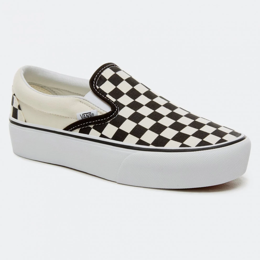 Vans Checkerboard Classic Slip-On Γυναικεία Platforms Παπούτσια Blk WhtChcke 6 Vans Checkerboard Classic Slip-On Γυναικεία Platforms Παπούτσια Blk WhtChcke - Image 4