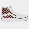 Γυναικεία Vans Comfycush Sk8-Hi Παπούτσια (Mixed Media) White/multi -Γυναικεία Παπούτσια Κατάστημα vans ua comfycush sk8 hi