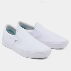 Γυναικεία Vans Classic Slip-On Unisex Παπούτσια (CLASSIC) TRUE WHITE/TRUE -Γυναικεία Παπούτσια Κατάστημα vans ua comfycush slip 1 2